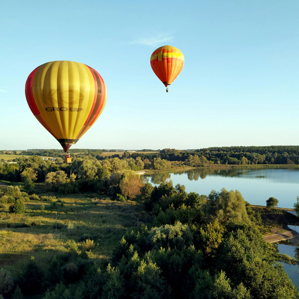 cadeau original pour Mamie : un vol en montgolfière