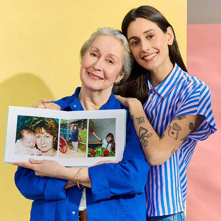 Cadeau pour Mamie : un bel album photo de toute la famille