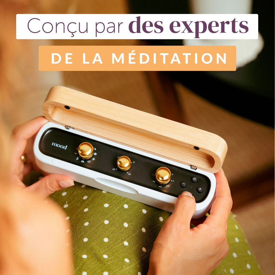 Si votre Mamie a du mal à s'apaiser, vous pouvez lui offrir une box de méditation pour son anniversaire ou pour Noël