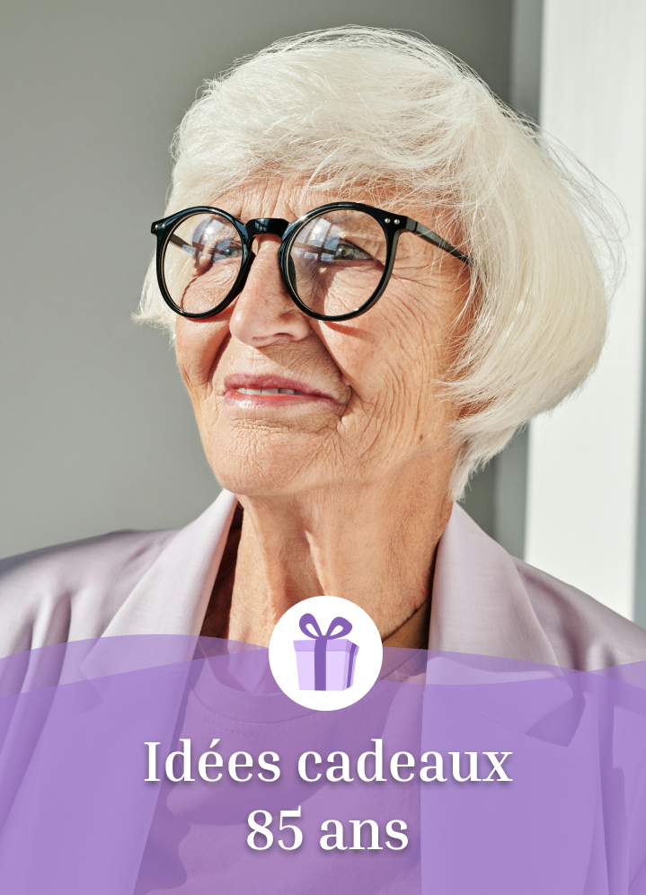 Idée cadeau femme 85 ans