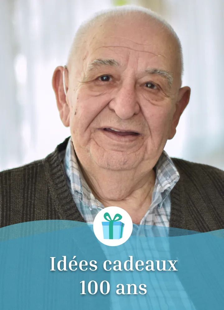 Idées cadeaux pour un homme de 100 ans